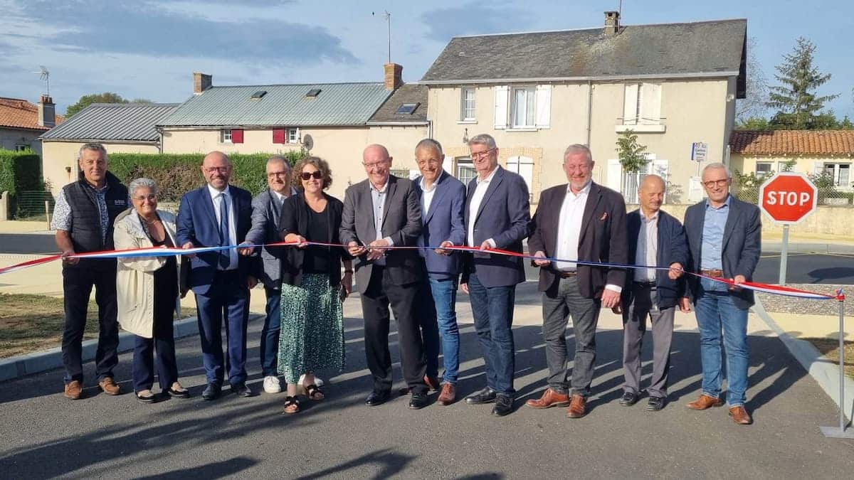Inauguration des aménagements du bourg de Sainte-Gemme