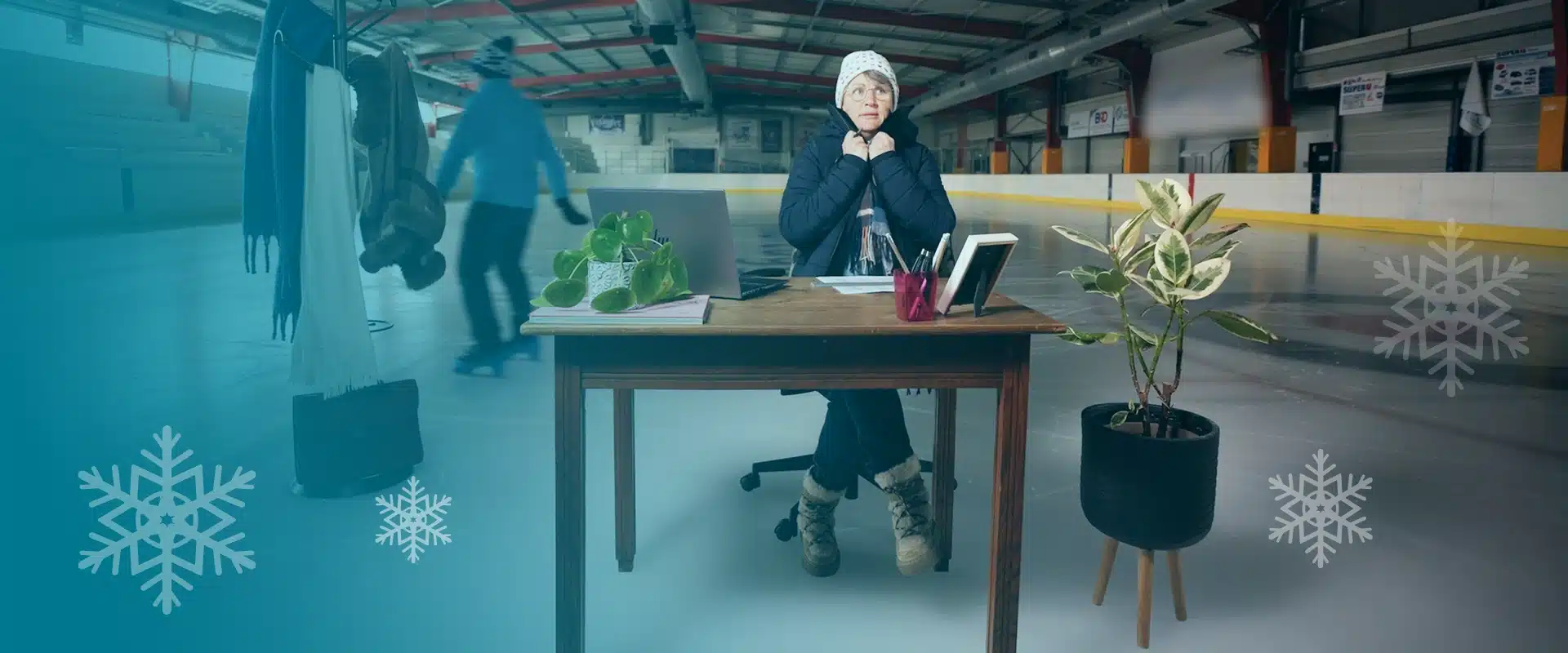 Votre bureau est aussi froid qu'une pâtinoire ?